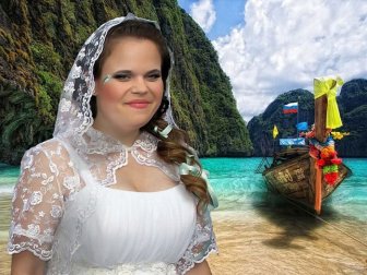 Awfully Photoshopped Russian Wedding Pictures