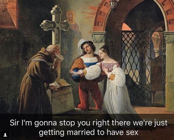 Paintings With Funny Captions