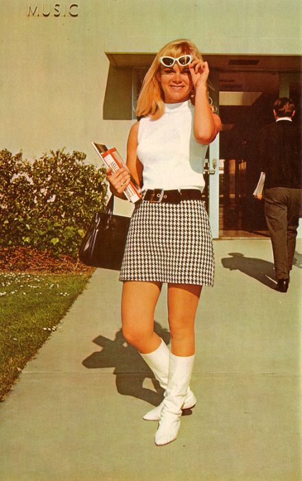 Mini Skirts In The 60s