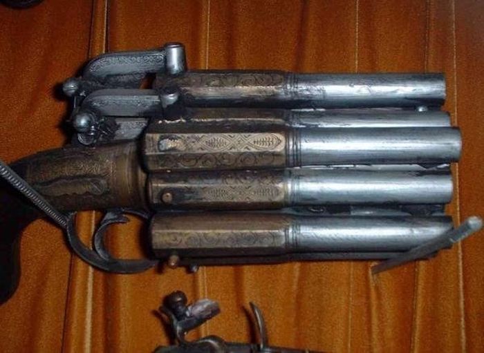 Strange Flintlock Guns With A Touch Of Overkill