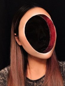 Makeup Artist Makes Scary Optical Illusions Without Using Photoshop