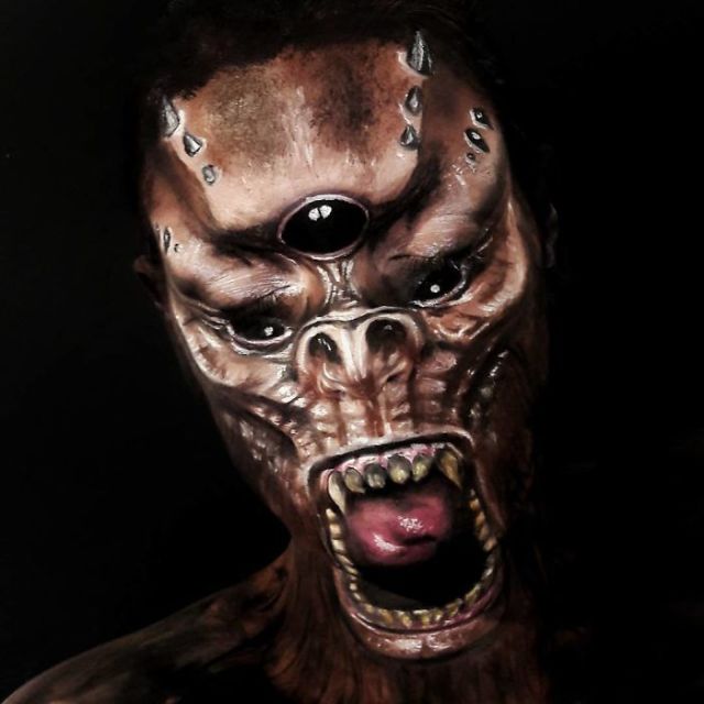 Makeup Artist Turns Herself Into Monsters From Your Most Terrifying Nightmares