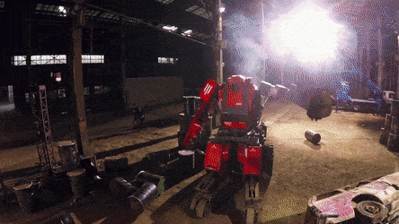 The First Battle Of Fighting Humanoid Robots