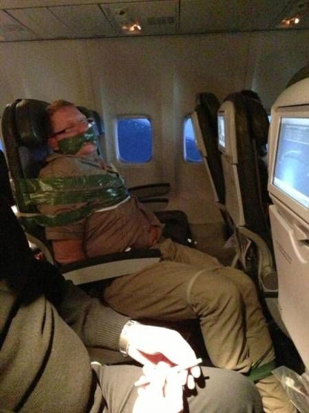 Awkward Airplane Photos