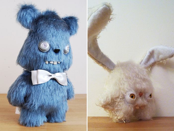 Funny and Cute Plush Toys by Anna Sternik