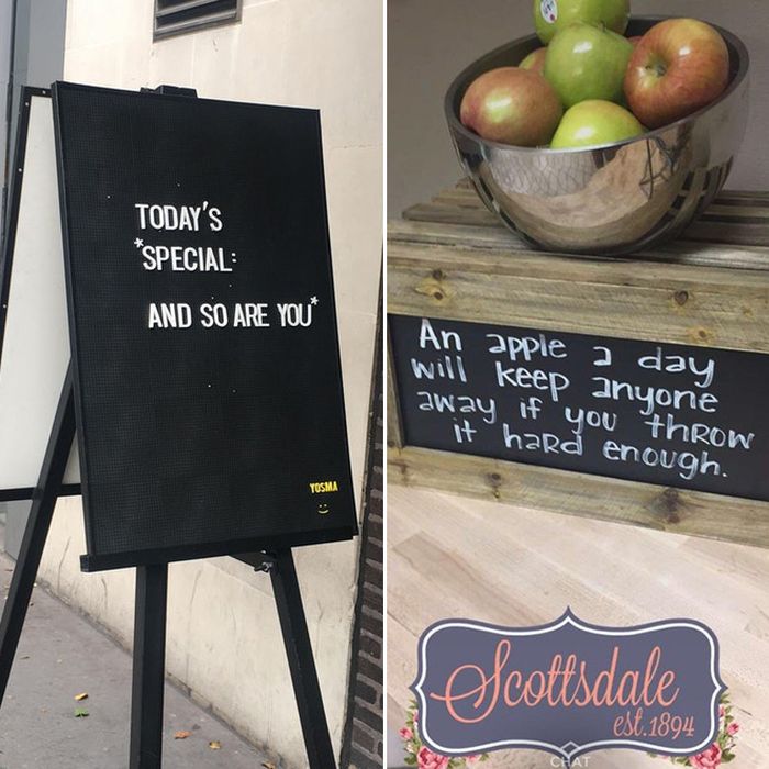 Brilliant Bar and Cafe Chalkboard Signs