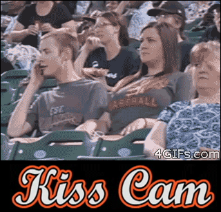 The ‘Kiss Cam’ never lies