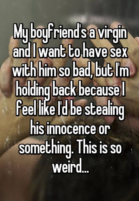 People Tell About Dating A Virgin