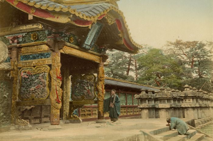 Color Photographs Of Japan Of The XIX Century