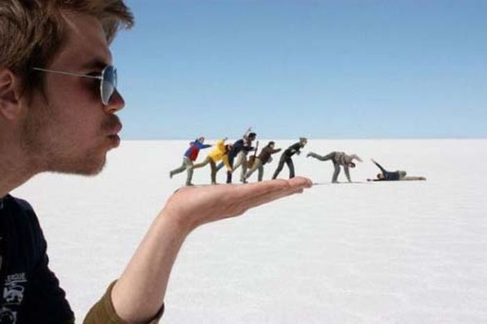 Forced Perspective Photographs