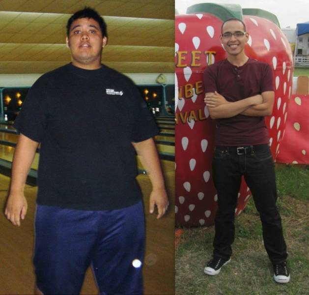 Fat People Before And After They Lost Weight