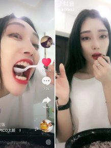 Women In China Are Sharing This "Hack" For How To Eat With Lipstick On