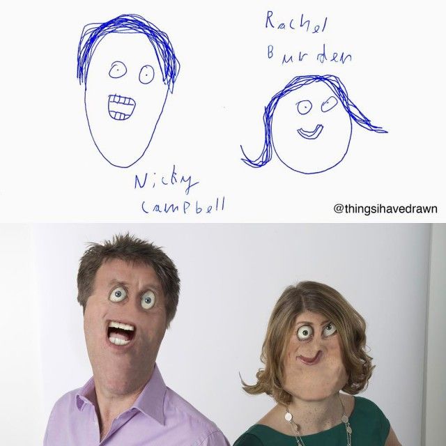 Kids' Drawings Brought To Life