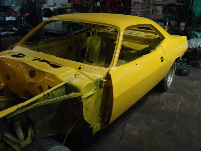 Plymouth Barracuda 1970 Before And After Photos