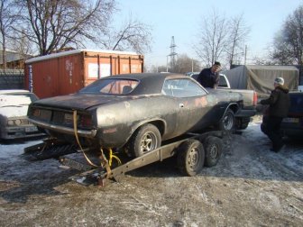 Plymouth Barracuda 1970 Before And After Photos