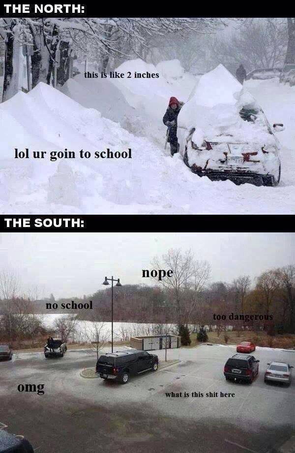 US South Was Totally Unprepared For The Snow