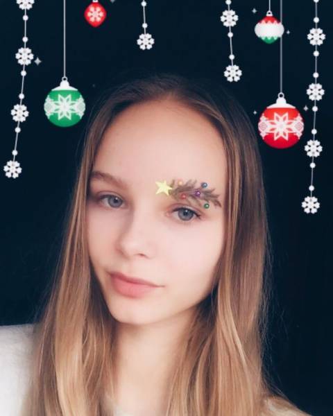 Christmas Eyebrows