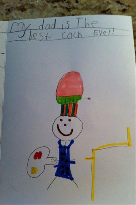 Funny And Horrifying Children’s Drawings