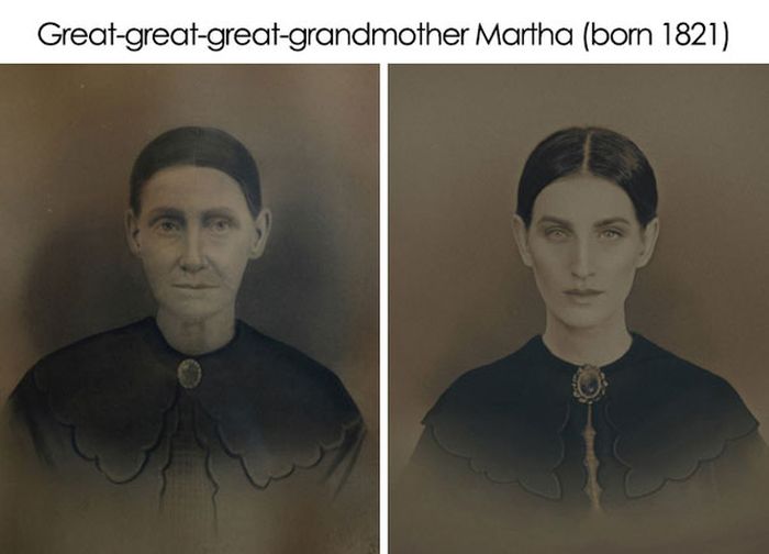 One Guy Has Recreated The Old Photos Of His Ancestors