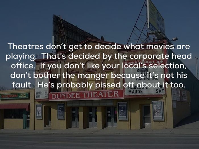 Facts About Movie Theatres