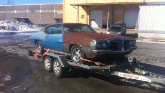Recovery of the Pontiac GTO 1970 The Judge