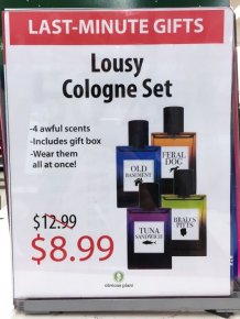 One Guy Added Some Last-Minute Christmas Gift Options to His Local Kmart