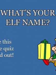 What’s Your Elf Name?