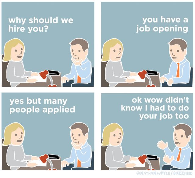 Job Interview Comics