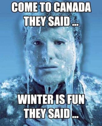 Funny Memes About These Freezing Days