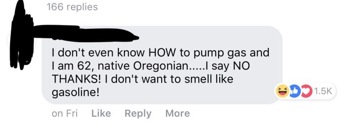 New Oregon Gas Pumping Law