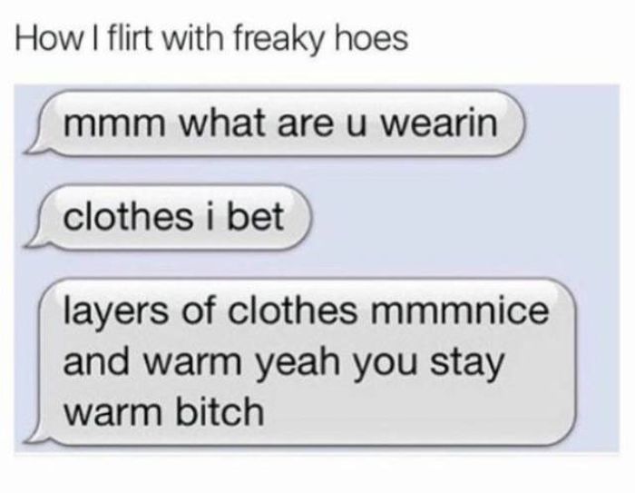 Bad Flirting