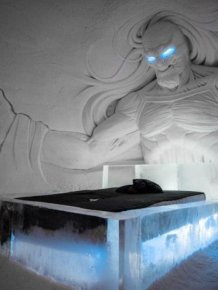 A Game of Thrones-Themed Ice Hotel In Finland