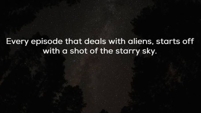 Facts About The “X-Files”