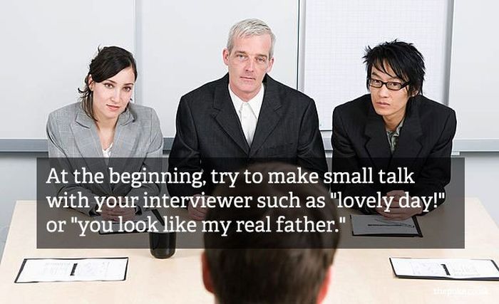 Really Bad Interview Advices