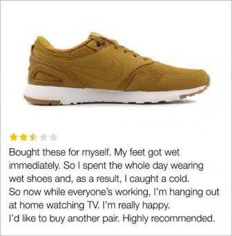 Funny Customer Reviews