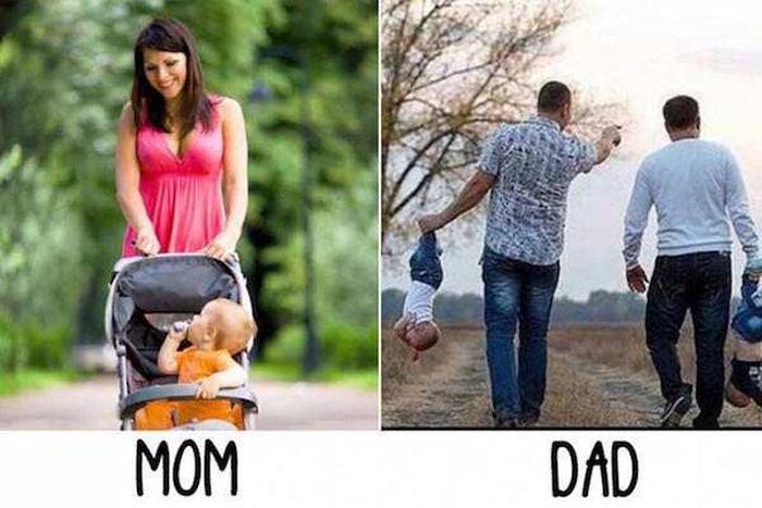 Moms Vs Dads As Parents