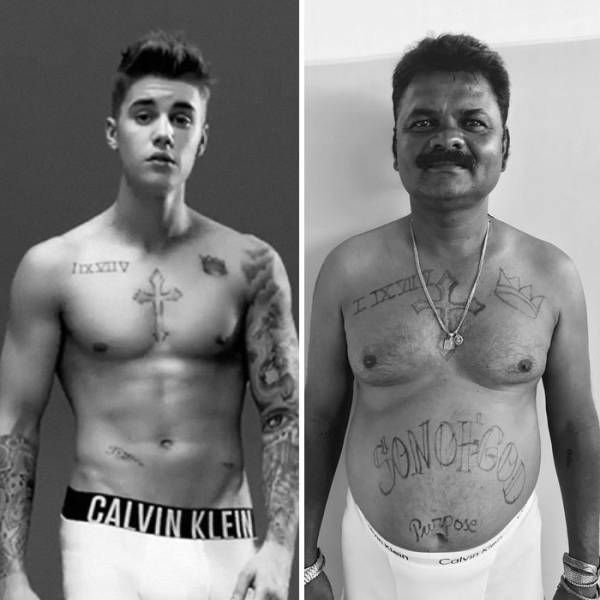 Indian Guy Recreates Celebrity Photos