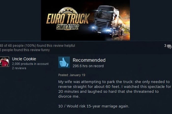 Funny Steam Game Reviews