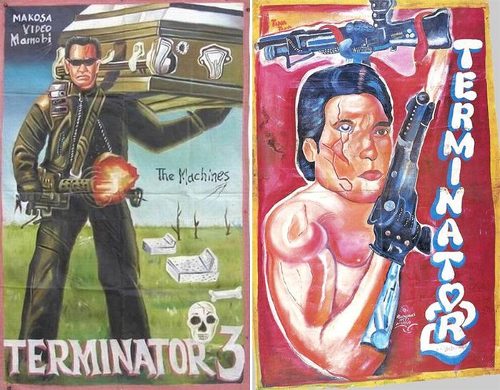 Hand Painted Movie Posters From Africa