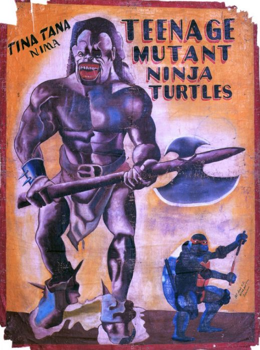 Hand Painted Movie Posters From Africa