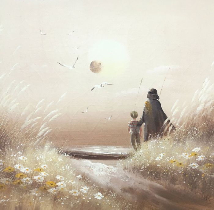 Artists Add Star Wars Characters To Old Thrift Store Paintings