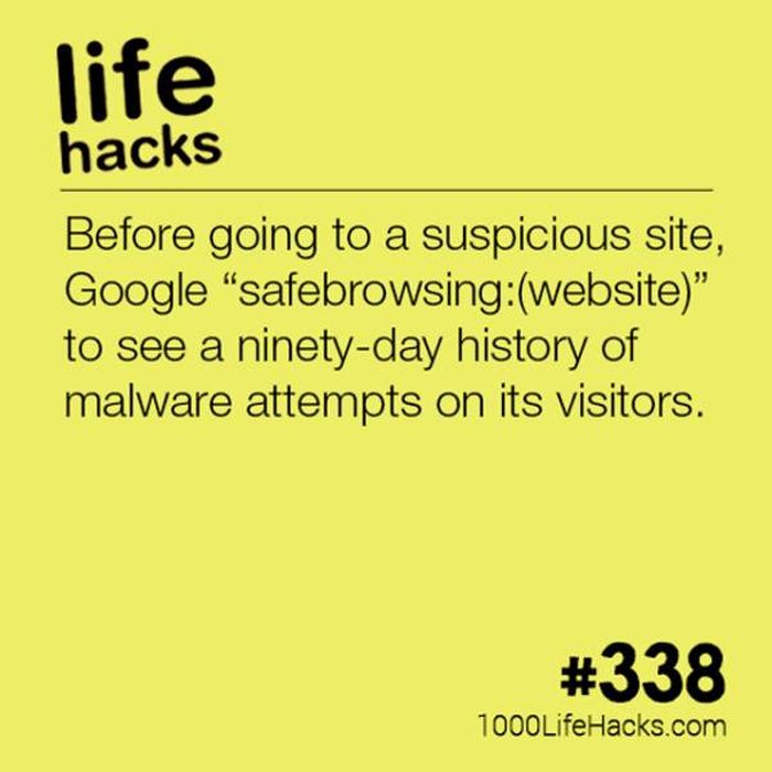Useful Life Hacks, part 2