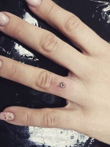 Brides-to-be Are Getting Diamonds Pierced Into Their Engagement Ring Finger