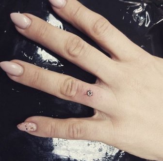 Brides-to-be Are Getting Diamonds Pierced Into Their Engagement Ring Finger