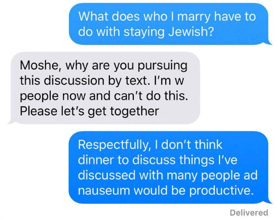 What Happens When Your Religious Aunt Finds Out You’re Dating A Non-Jewish Girl