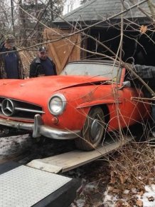 This Mercedes-Benz Was Forgotten For 40 Years