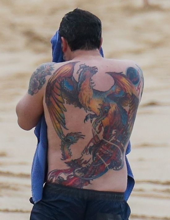 Ben Affleck's Unintentionally Hilarious Back Tattoo