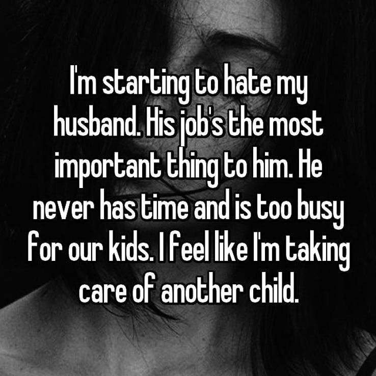 Confessions From Wives Who Want Their Husbands Gone