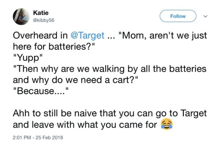 Things You Can Hear At Target