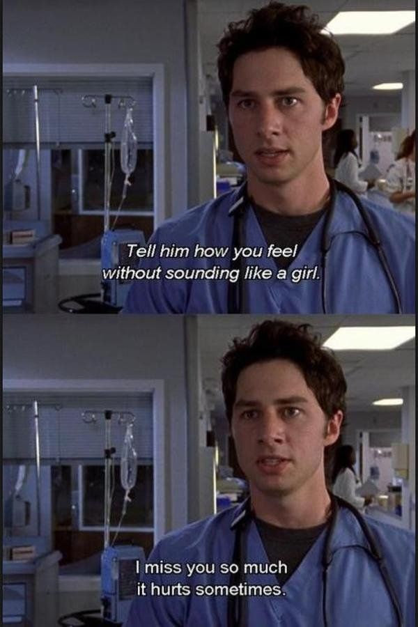 Scrubs’ Bromance Was Like No Other